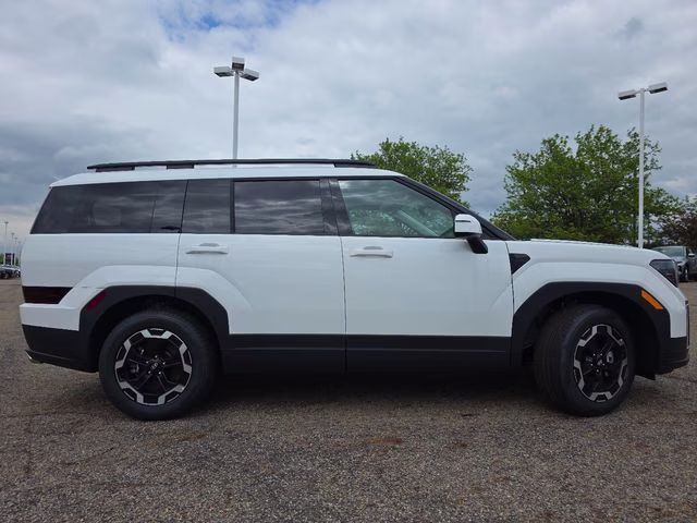 2026 Serenity White Hyundai Santa Fe SEL AWD SUV