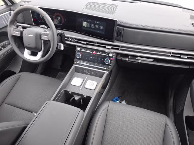 2026 Serenity White Hyundai Santa Fe SEL AWD SUV