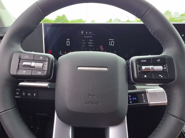2026 Serenity White Hyundai Santa Fe SEL AWD SUV