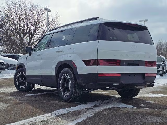 2026 Serenity White Hyundai Santa Fe SEL AWD SUV