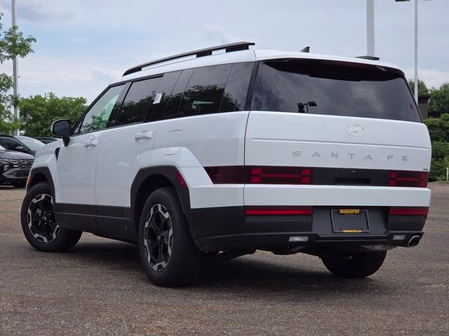 2026 Serenity White Hyundai Santa Fe SEL AWD SUV