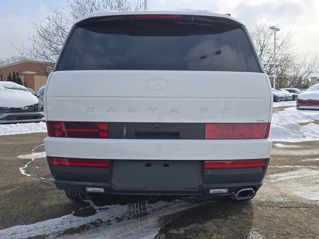 2026 Serenity White Hyundai Santa Fe SEL AWD SUV