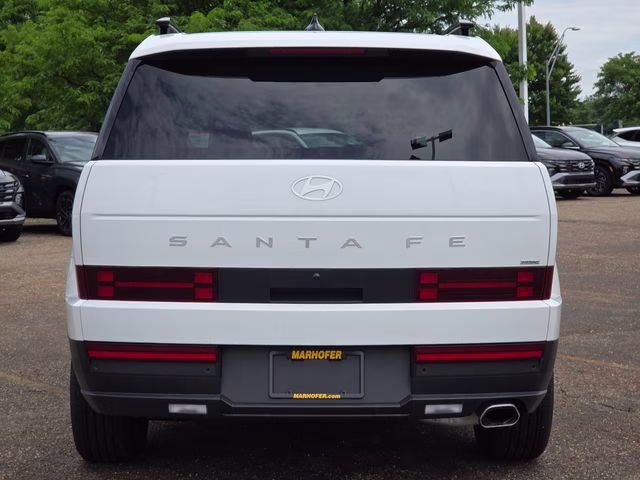 2026 Serenity White Hyundai Santa Fe SEL AWD SUV