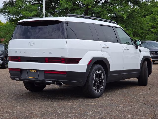 2026 Serenity White Hyundai Santa Fe SEL AWD SUV