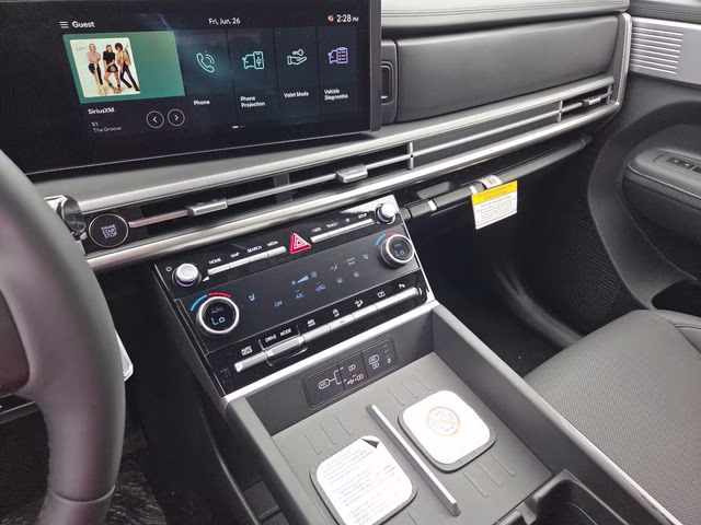 2026 Serenity White Hyundai Santa Fe SEL AWD SUV
