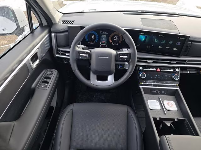 2026 Serenity White Hyundai Santa Fe SEL AWD SUV