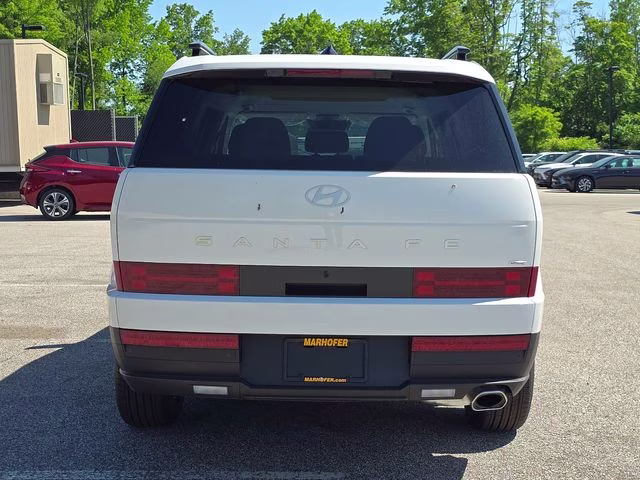 2026 Serenity White Hyundai Santa Fe SEL AWD SUV