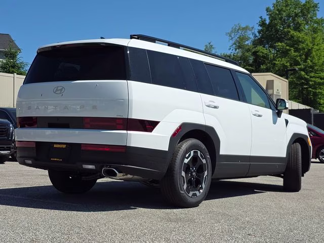 2026 Serenity White Hyundai Santa Fe SEL AWD SUV