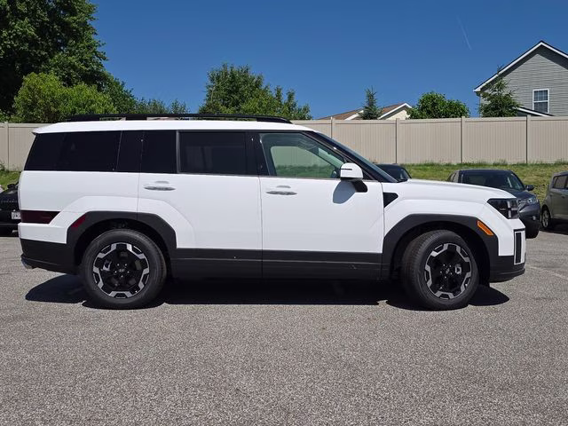 2026 Serenity White Hyundai Santa Fe SEL AWD SUV