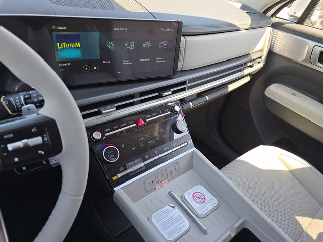 2026 Serenity White Hyundai Santa Fe SEL AWD SUV