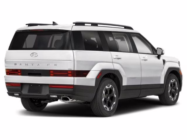 2026 Serenity White Hyundai Santa Fe SEL AWD SUV