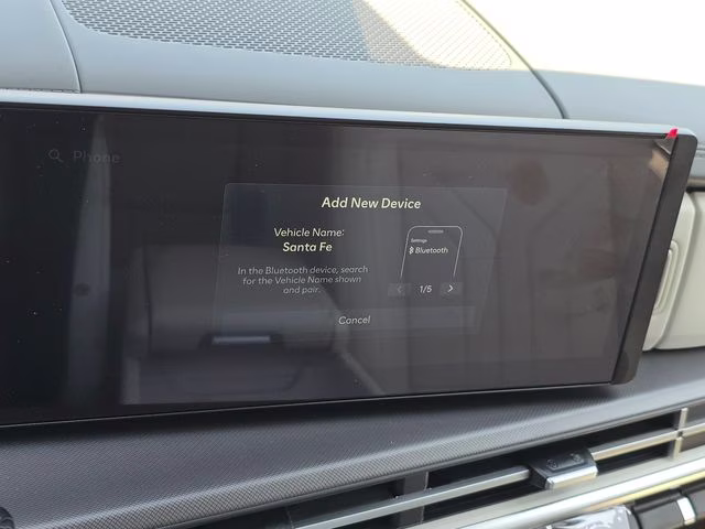 2026 Serenity White Hyundai Santa Fe SEL AWD SUV