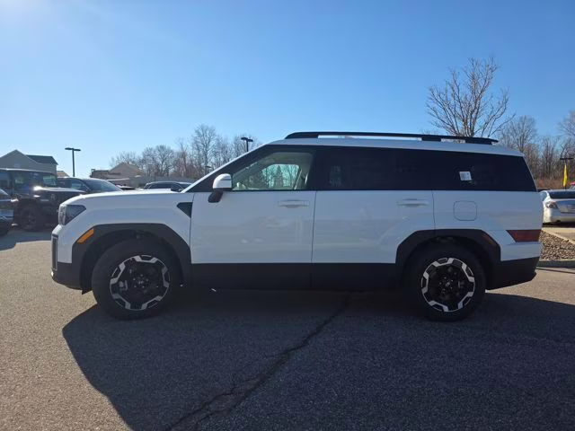 2026 Serenity White Hyundai Santa Fe SEL AWD SUV