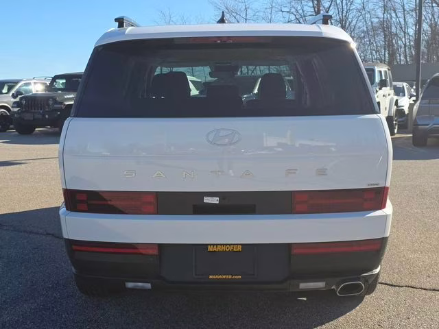 2026 Serenity White Hyundai Santa Fe SEL AWD SUV