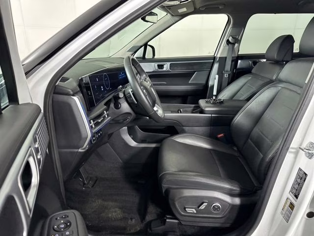 2024 Serenity White Hyundai Santa Fe Limited FWD SUV