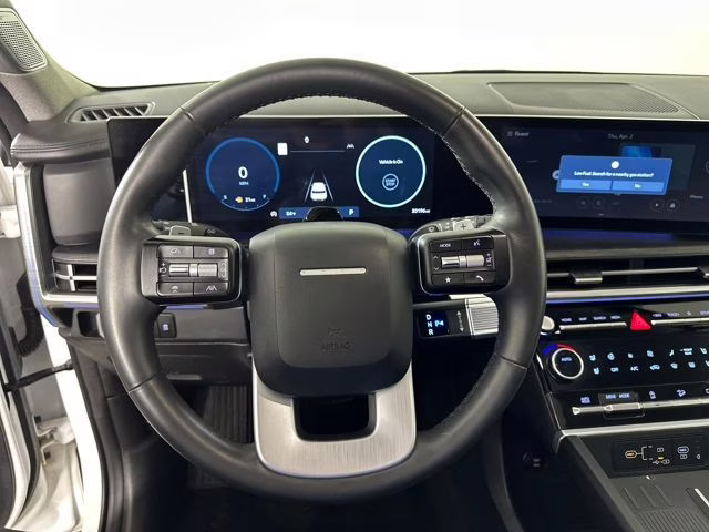 2024 Serenity White Hyundai Santa Fe Limited FWD SUV