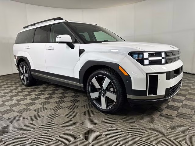 2024 Serenity White Hyundai Santa Fe Limited FWD SUV