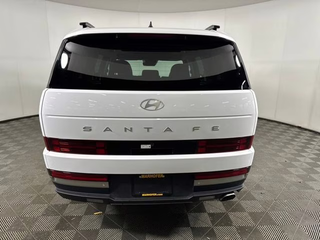 2024 Serenity White Hyundai Santa Fe Limited FWD SUV