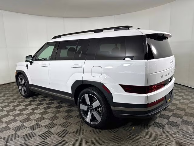 2024 Serenity White Hyundai Santa Fe Limited FWD SUV