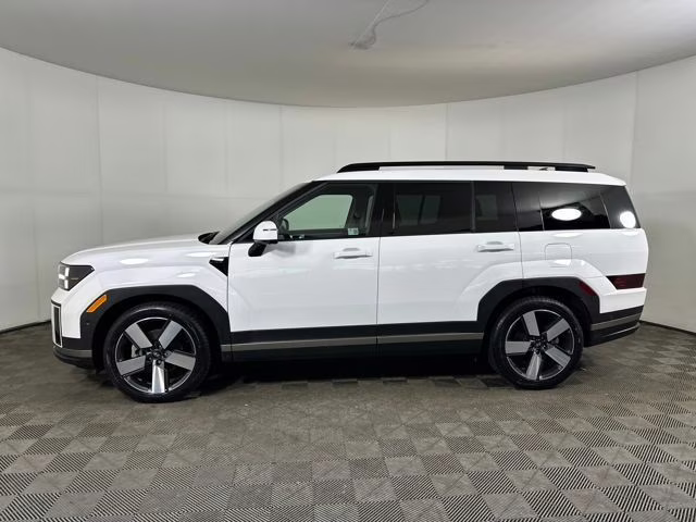 2024 Serenity White Hyundai Santa Fe Limited FWD SUV