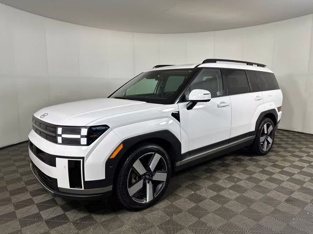 2024 Serenity White Hyundai Santa Fe Limited FWD SUV