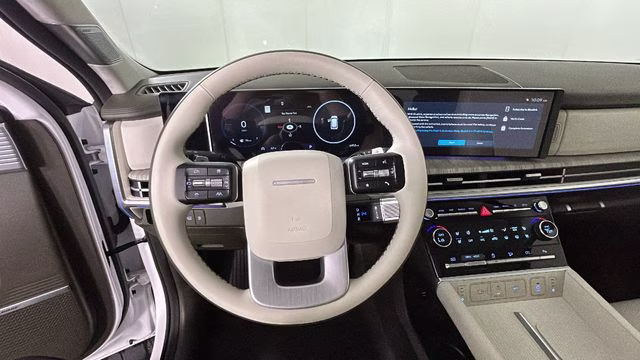 2024 Serenity White Hyundai Santa Fe Calligraphy FWD SUV