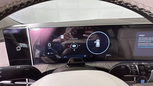 2024 Serenity White Hyundai Santa Fe Calligraphy FWD SUV