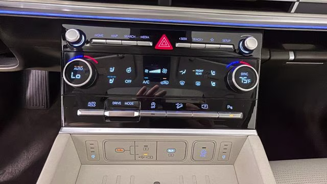 2024 Serenity White Hyundai Santa Fe Calligraphy FWD SUV