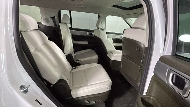 2024 Serenity White Hyundai Santa Fe Calligraphy FWD SUV