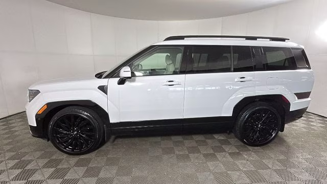 2024 Serenity White Hyundai Santa Fe Calligraphy FWD SUV