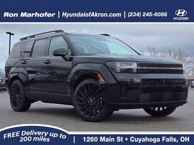 2026 Phantom Black Hyundai Santa Fe Calligraphy FWD SUV