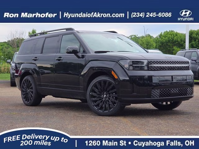 2026 Phantom Black Hyundai Santa Fe Calligraphy FWD SUV