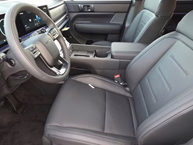 2026 Serenity White Hyundai Santa Fe Hybrid Calligraphy AWD SUV