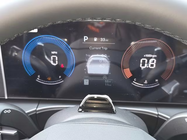2026 Serenity White Hyundai Santa Fe Hybrid Calligraphy AWD SUV