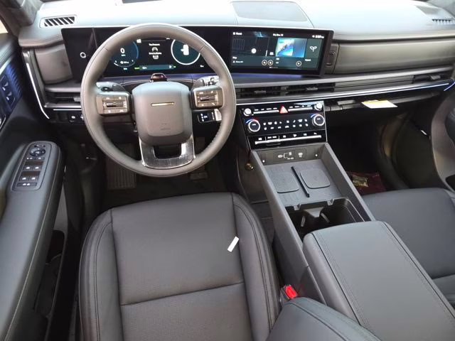 2026 Serenity White Hyundai Santa Fe Hybrid Calligraphy AWD SUV
