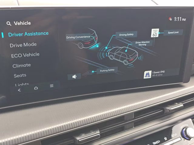 2026 Serenity White Hyundai Santa Fe Hybrid Calligraphy AWD SUV