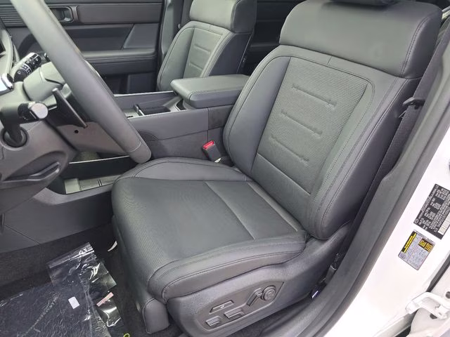 2026 Serenity White Hyundai Santa Fe Hybrid Calligraphy AWD SUV