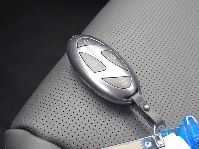2026 Serenity White Hyundai Santa Fe Hybrid Calligraphy AWD SUV