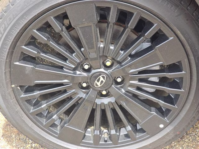 2026 Serenity White Hyundai Santa Fe Hybrid Calligraphy AWD SUV