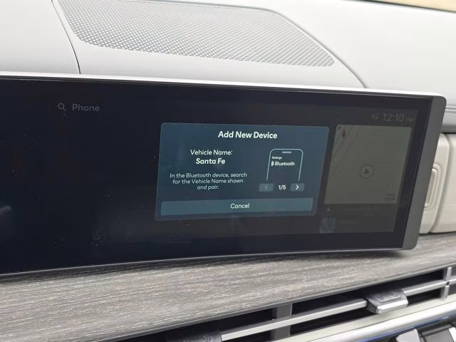 2026 Serenity White Hyundai Santa Fe Hybrid Calligraphy AWD SUV