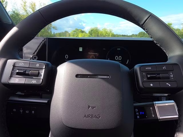 2026 Atlantis Blue Hyundai Santa Fe Hybrid Calligraphy AWD SUV