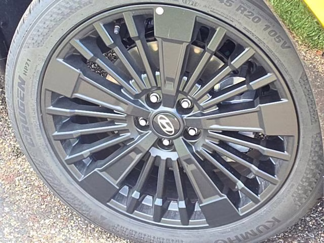 2026 Atlantis Blue Hyundai Santa Fe Hybrid Calligraphy AWD SUV