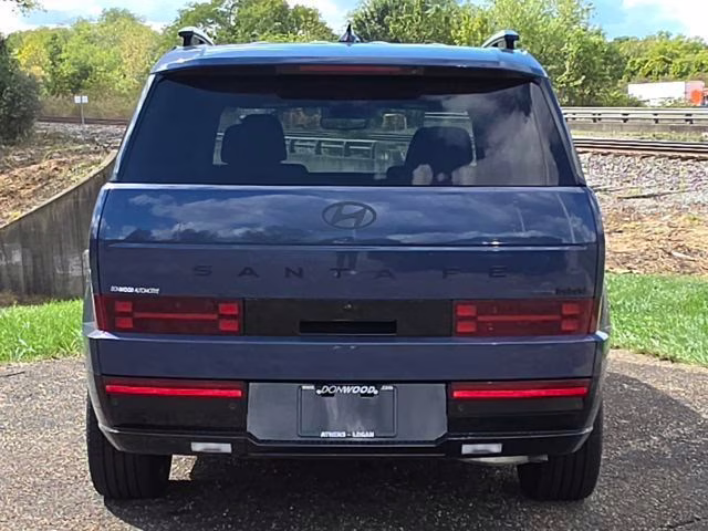 2026 Atlantis Blue Hyundai Santa Fe Hybrid Calligraphy AWD SUV