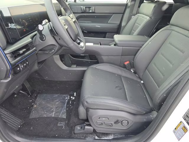 2026 Serenity White Hyundai Santa Fe Hybrid Calligraphy AWD SUV