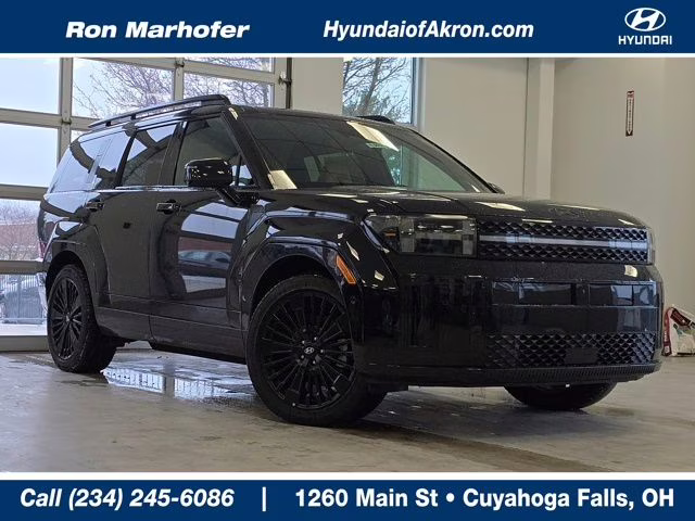 2026 Phantom Black Hyundai Santa Fe Hybrid Calligraphy AWD SUV