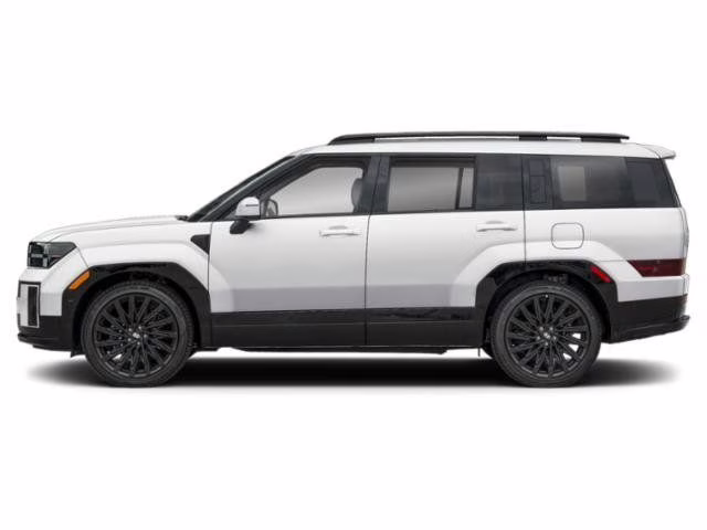 2026 Serenity White Hyundai Santa Fe Calligraphy AWD SUV