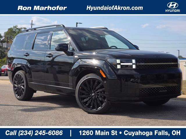 2026 Phantom Black Hyundai Santa Fe Calligraphy AWD SUV