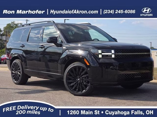 2026 Phantom Black Hyundai Santa Fe Calligraphy AWD SUV
