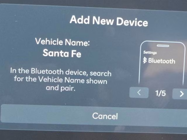 2026 Phantom Black Hyundai Santa Fe Calligraphy AWD SUV