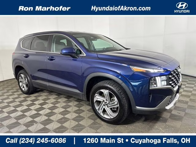 2023 Stormy Blue Hyundai Santa Fe SE AWD SUV